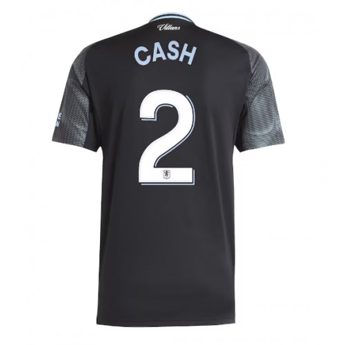Moški Nogometni dresi Aston Villa Matty Cash #2 Gostujoči 2025-26 Kratek Rokav